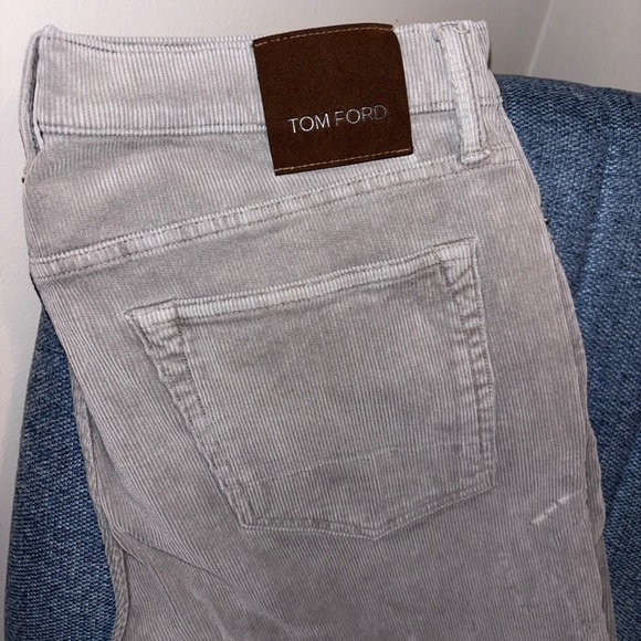 Tom Ford Corduroy Pants - Light Gray